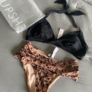 BNWT cupshe high waisted bikini